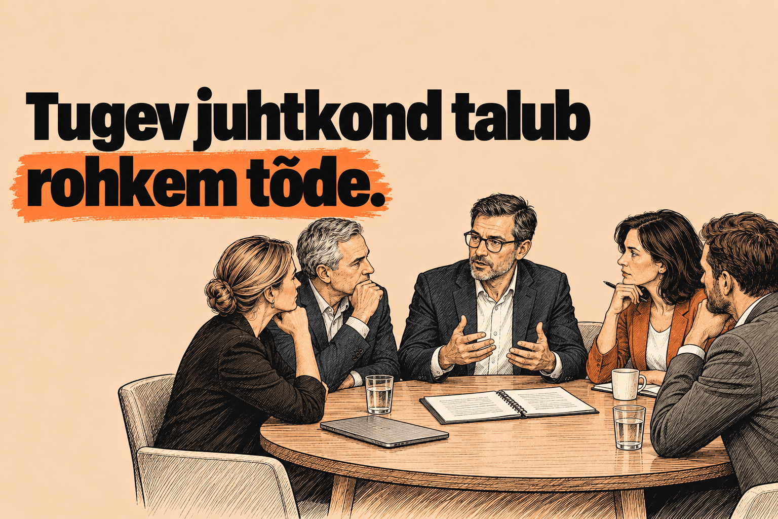 Artikli kaanepilt: Miks "meil on hea tiim" on sageli suurim enesepettus juhtkonnas